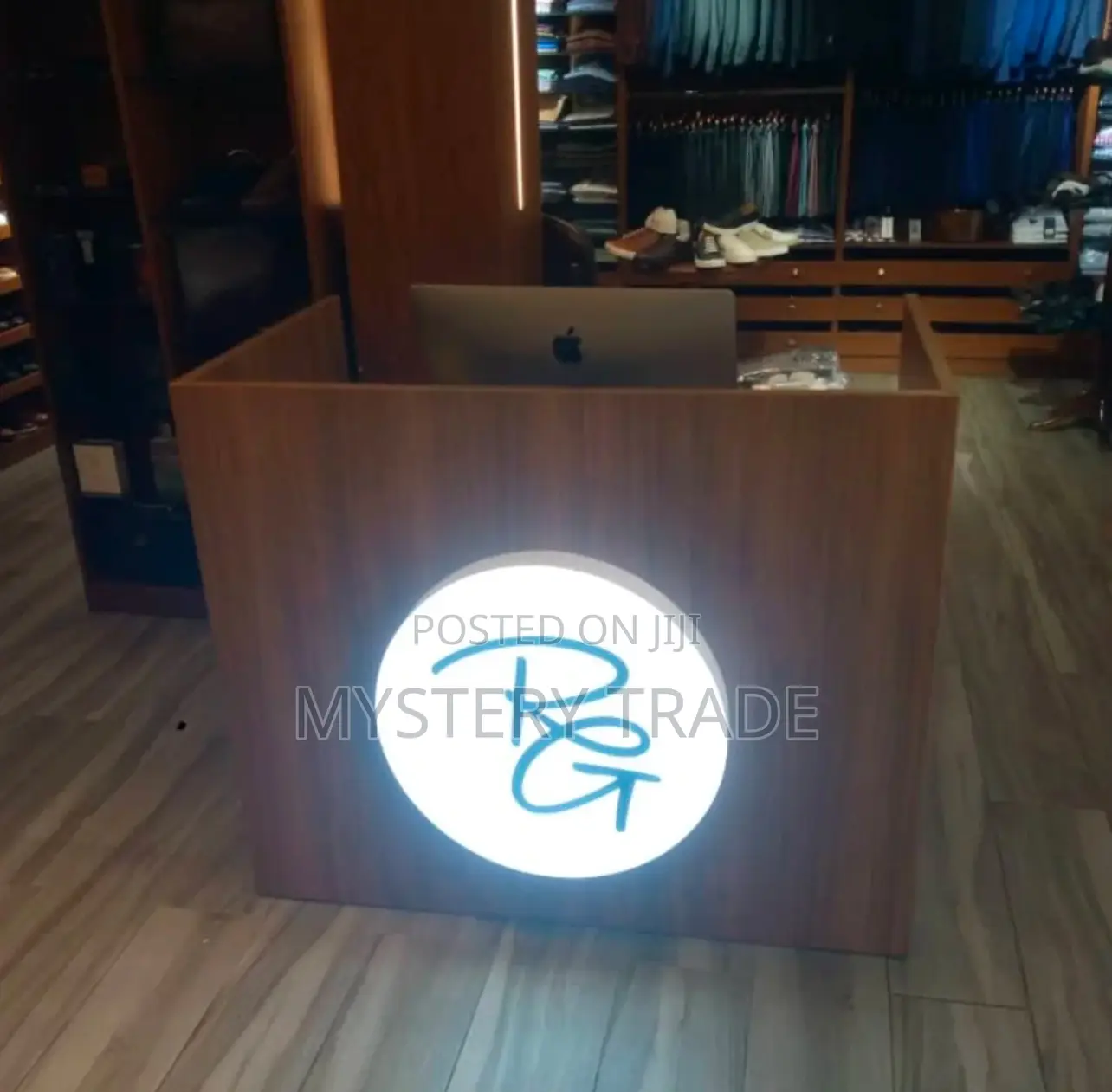 Front Desk 3d Signage With Light