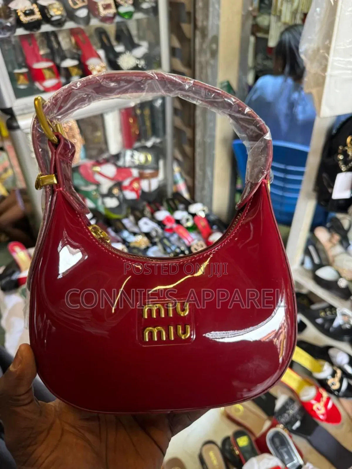 Miumiu Ladies Mirror Handbags