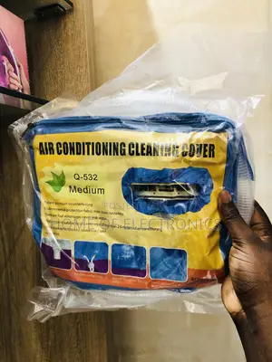 Easy to Unfold Air Conditioning Cleaning Cover