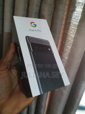 New Google Pixel 6 Pro 256 GB Black