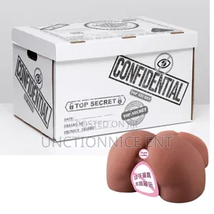 Male Masturbator Simulation Replica Device Big Ass - Brown