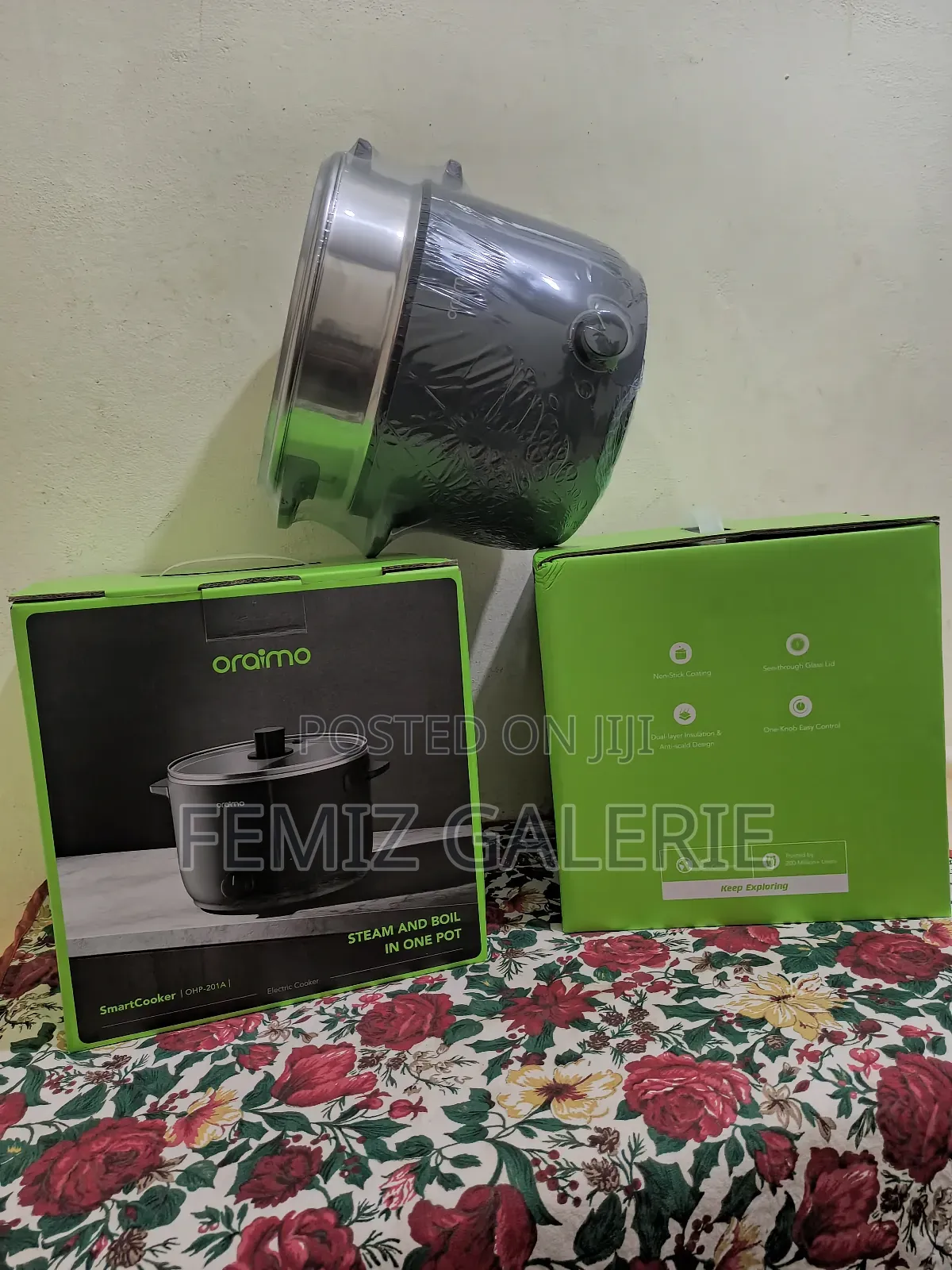 Oraimo Smart Cooker 1000w 3l Electric Cooker