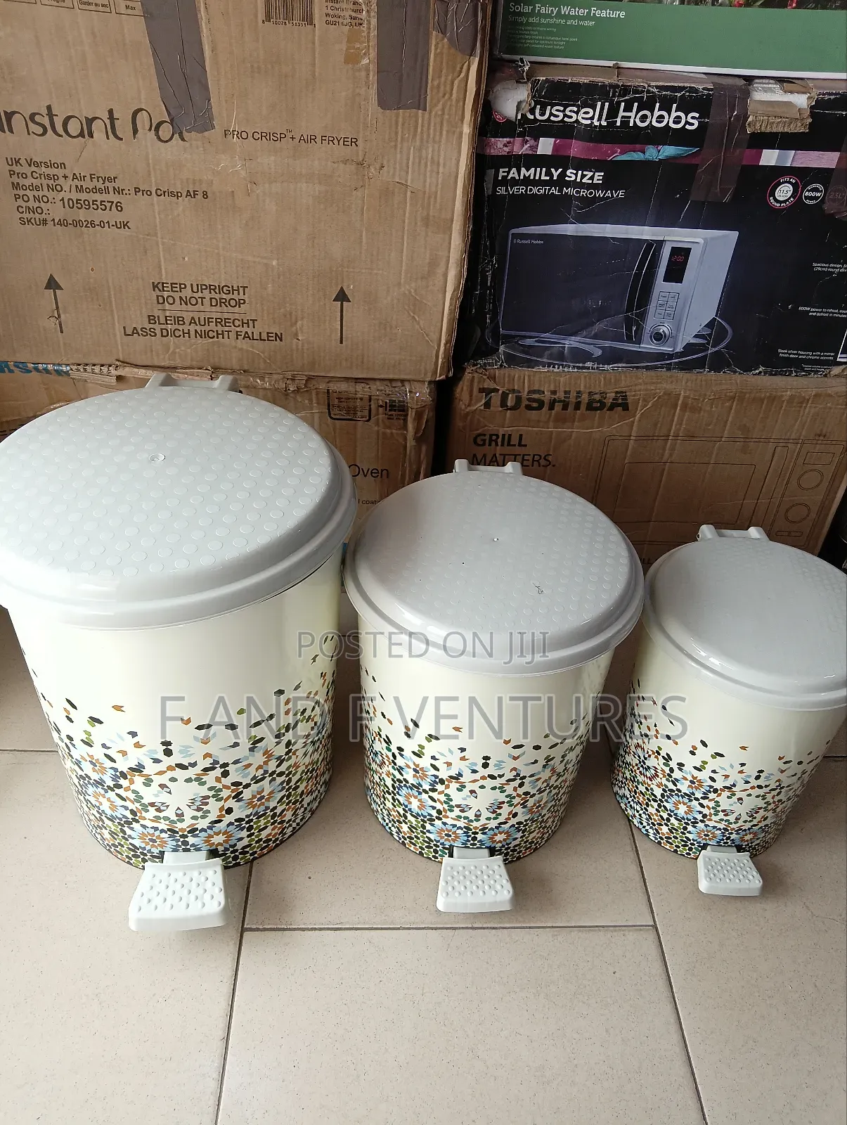 3 Sets of Waste Bin