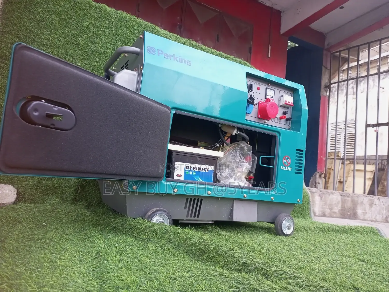 13000w Three Phase Perkins Diesel Geneset Movable Generator