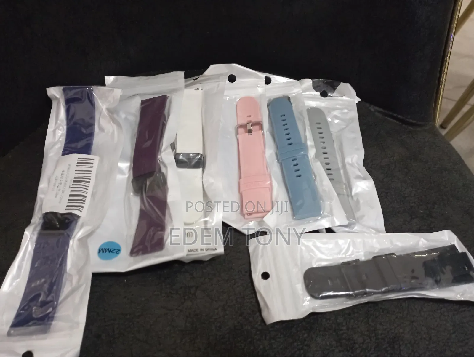 22" Silicone Smart Watch Straps Available