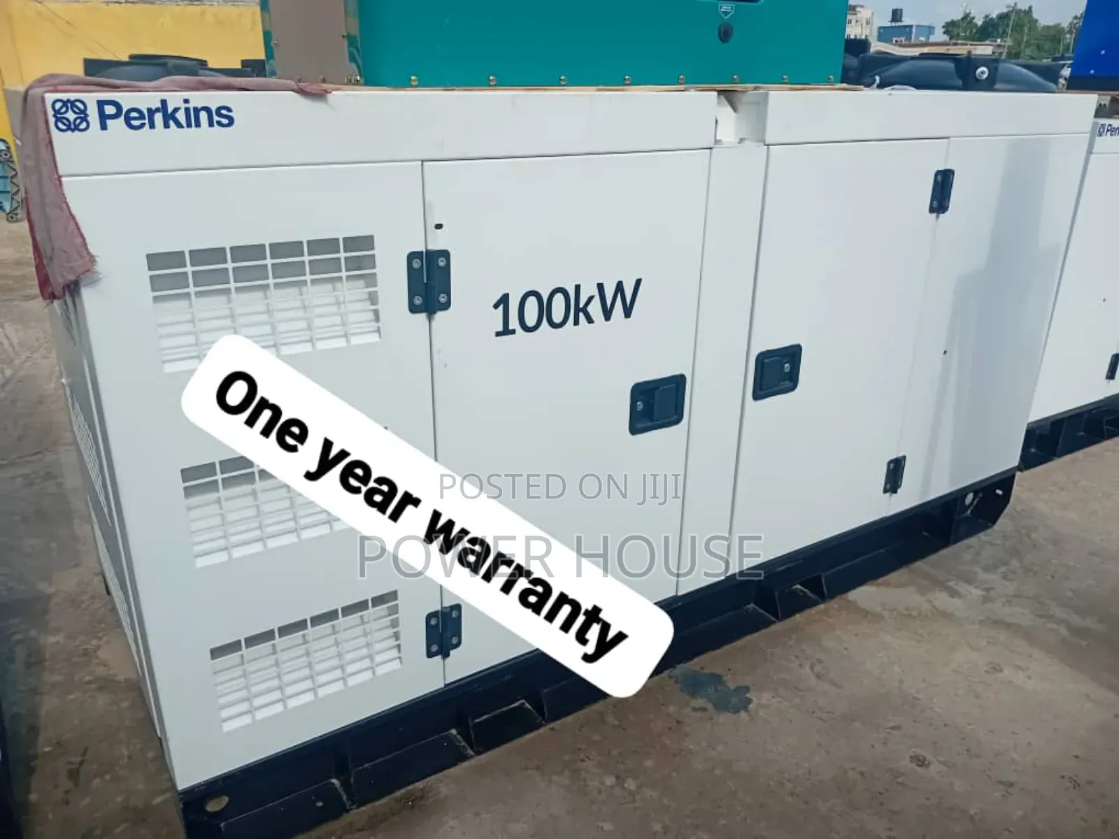 Warranty Included 100kva 100kw Diesel Perkins Generator