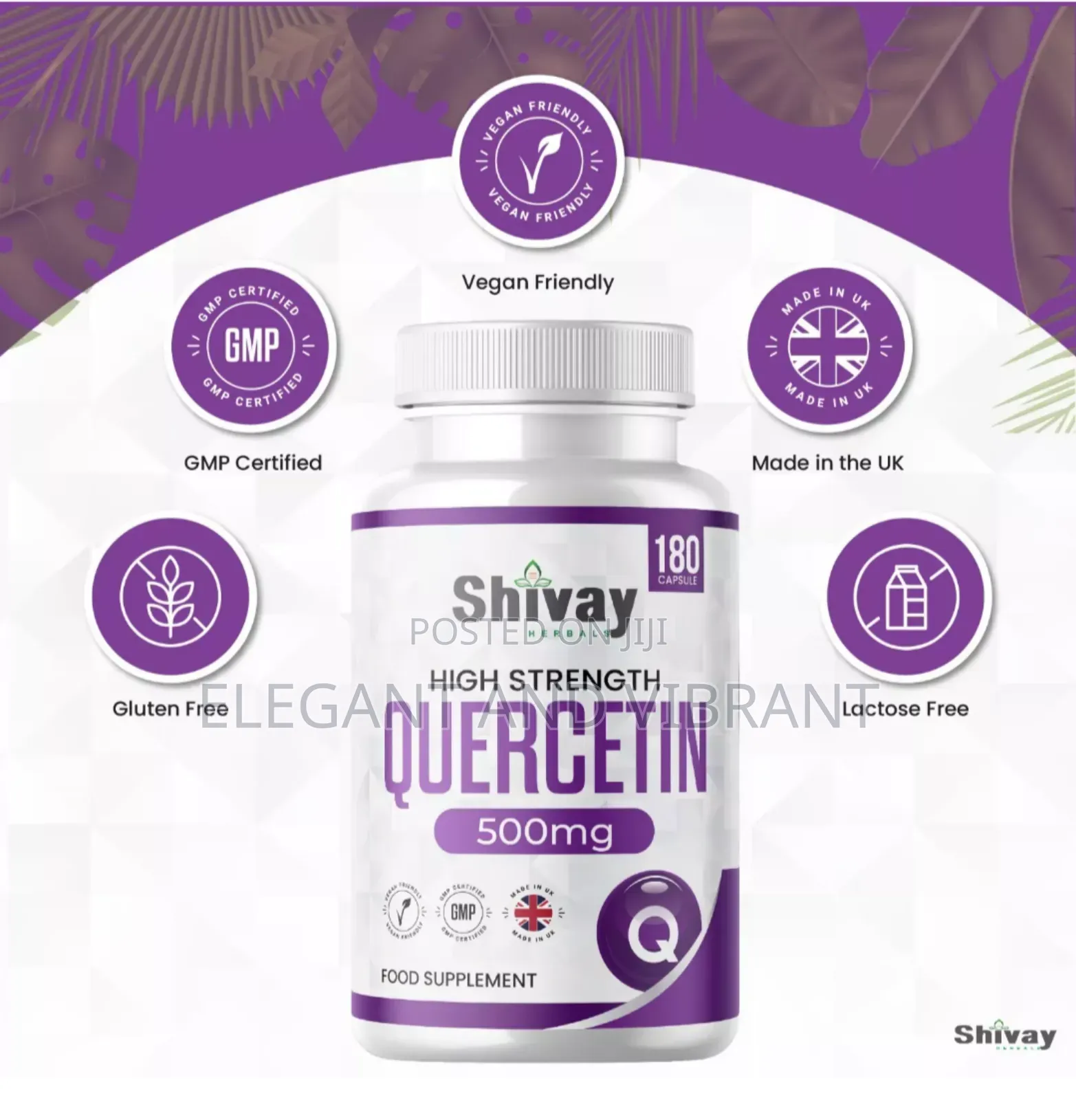 Quercetin 500mg Antidiabetic Properties Suppliment