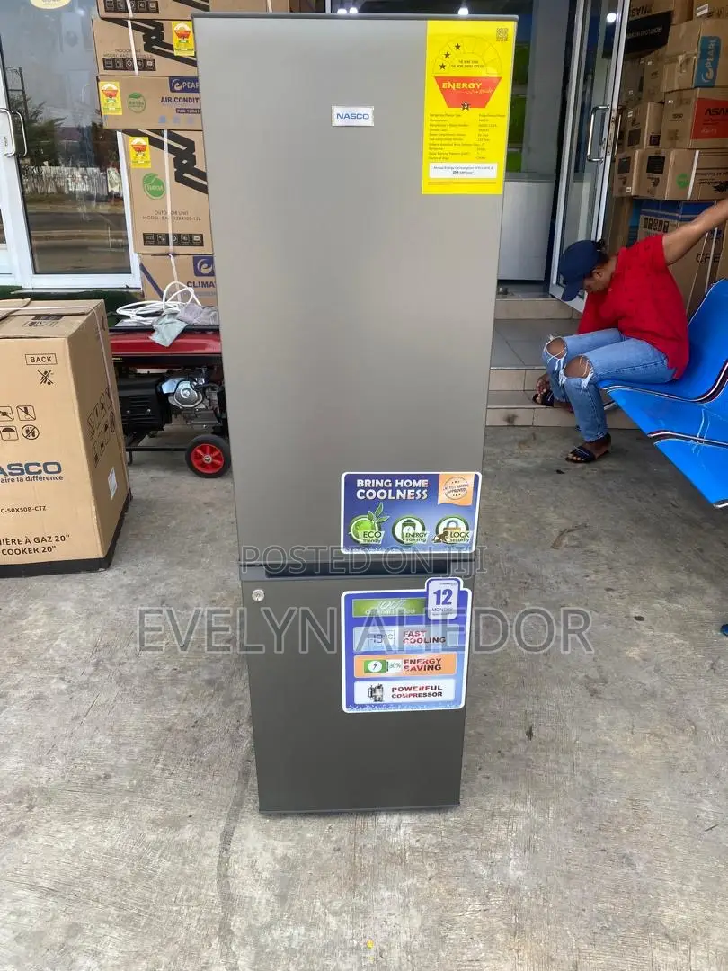 Specious and Affordable Nasco Bottom Freezer 170 Liters
