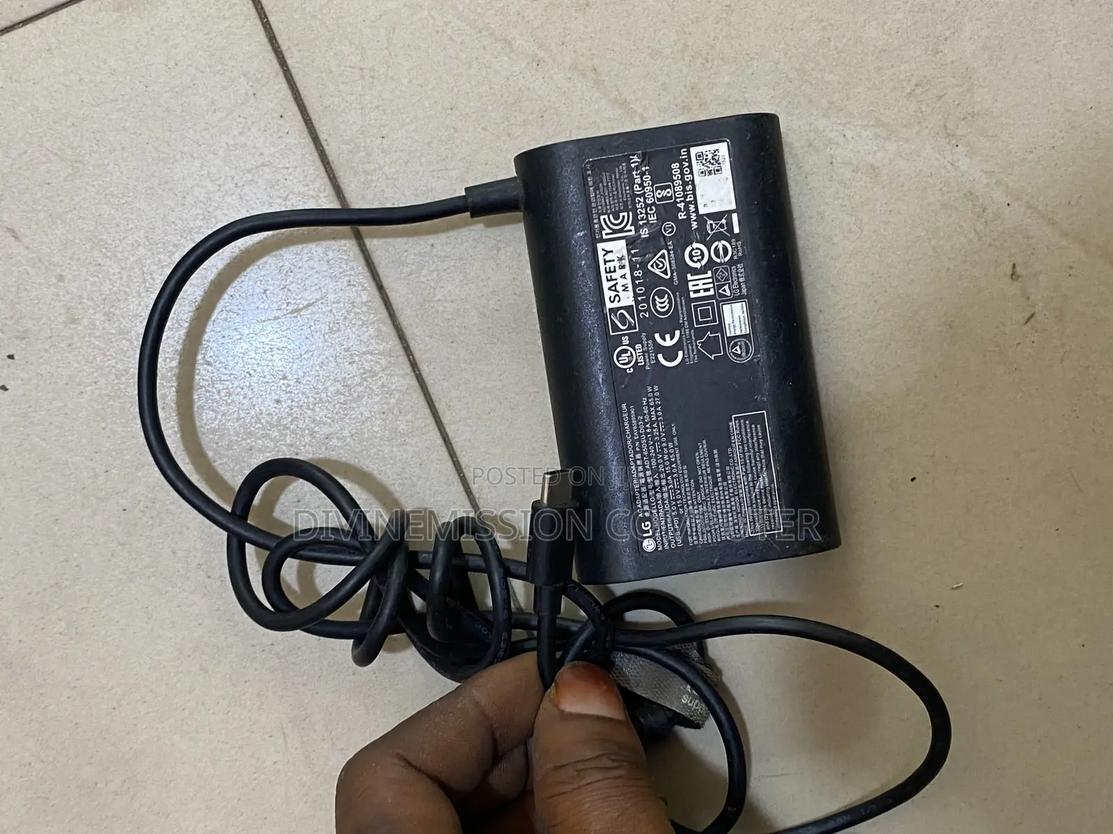 Lg Omen Type C Laptop Charger 65w Uk  Standard