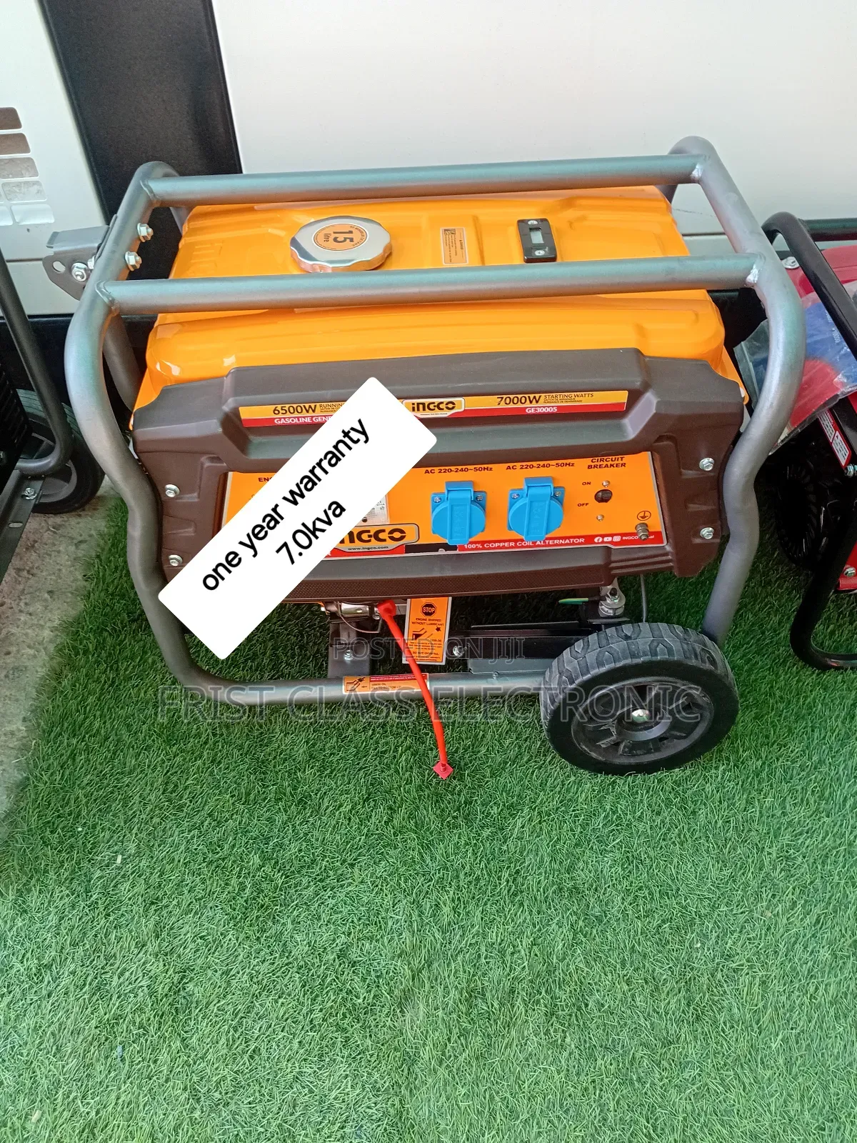 Lightweight 7.0kva Petrol Generator