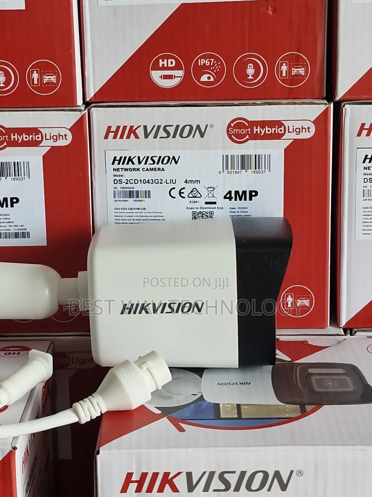 4mp Ip Poe Camera Hybrid