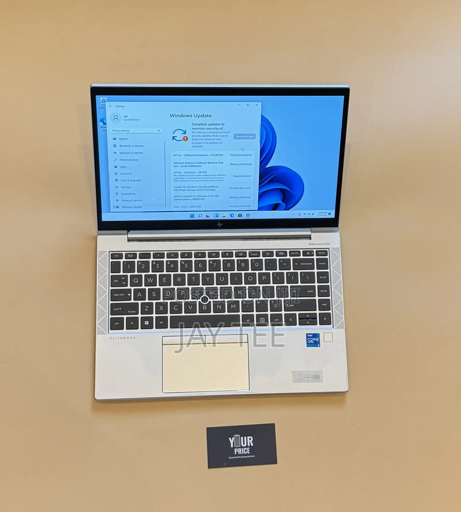 Laptop HP EliteBook 840 G8 16GB Intel Core I5 SSD 256GB