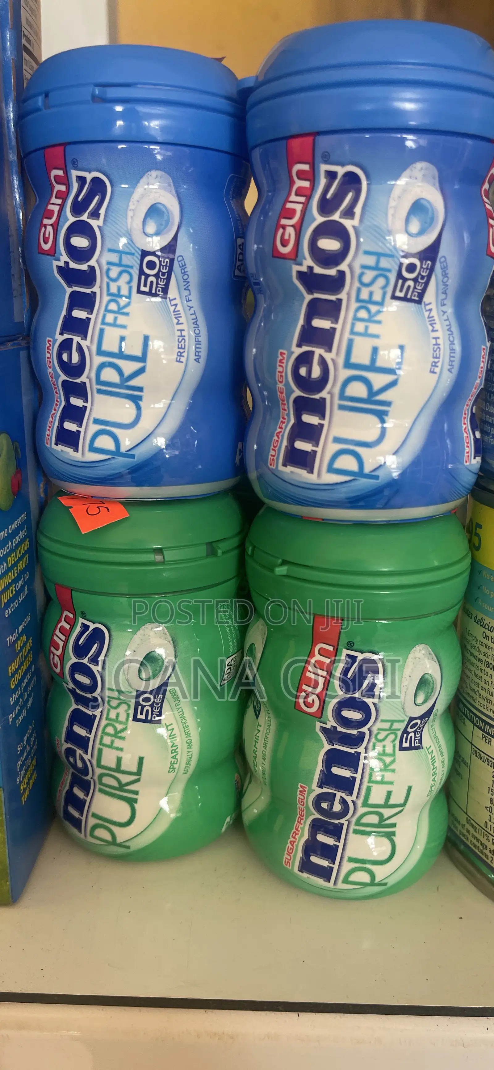 Sugar Free Mentos Gum
