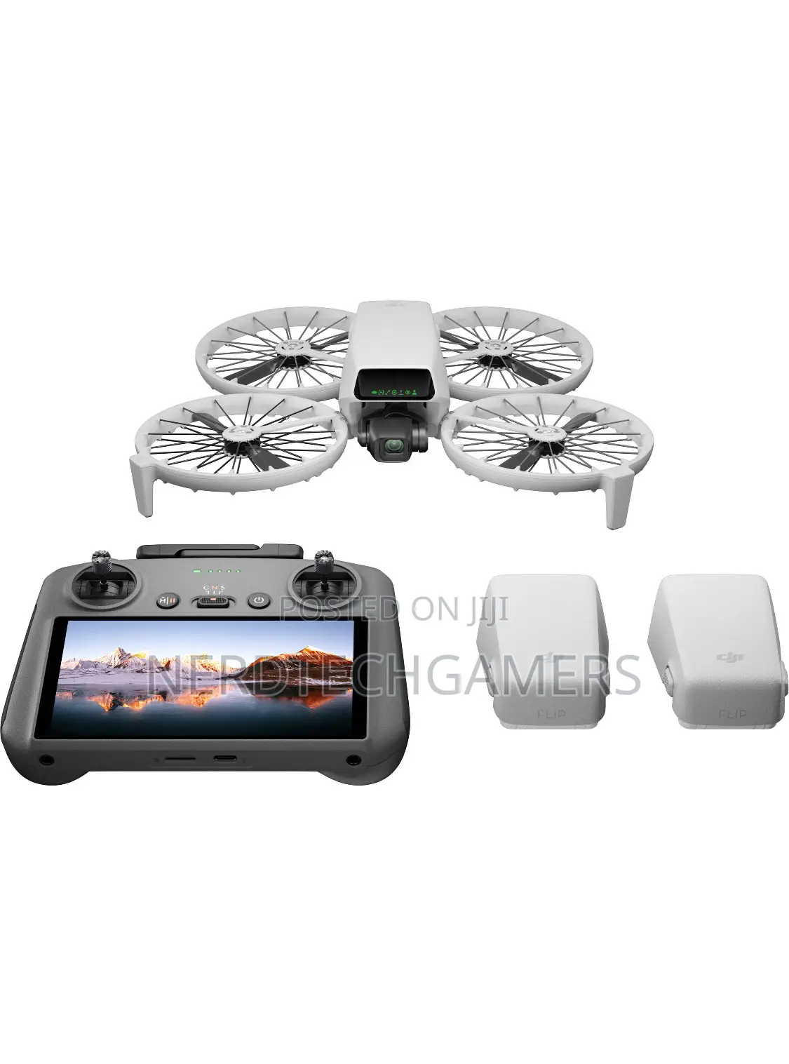 Dji Flip Drone (Rc 2 With Fly More Combo)