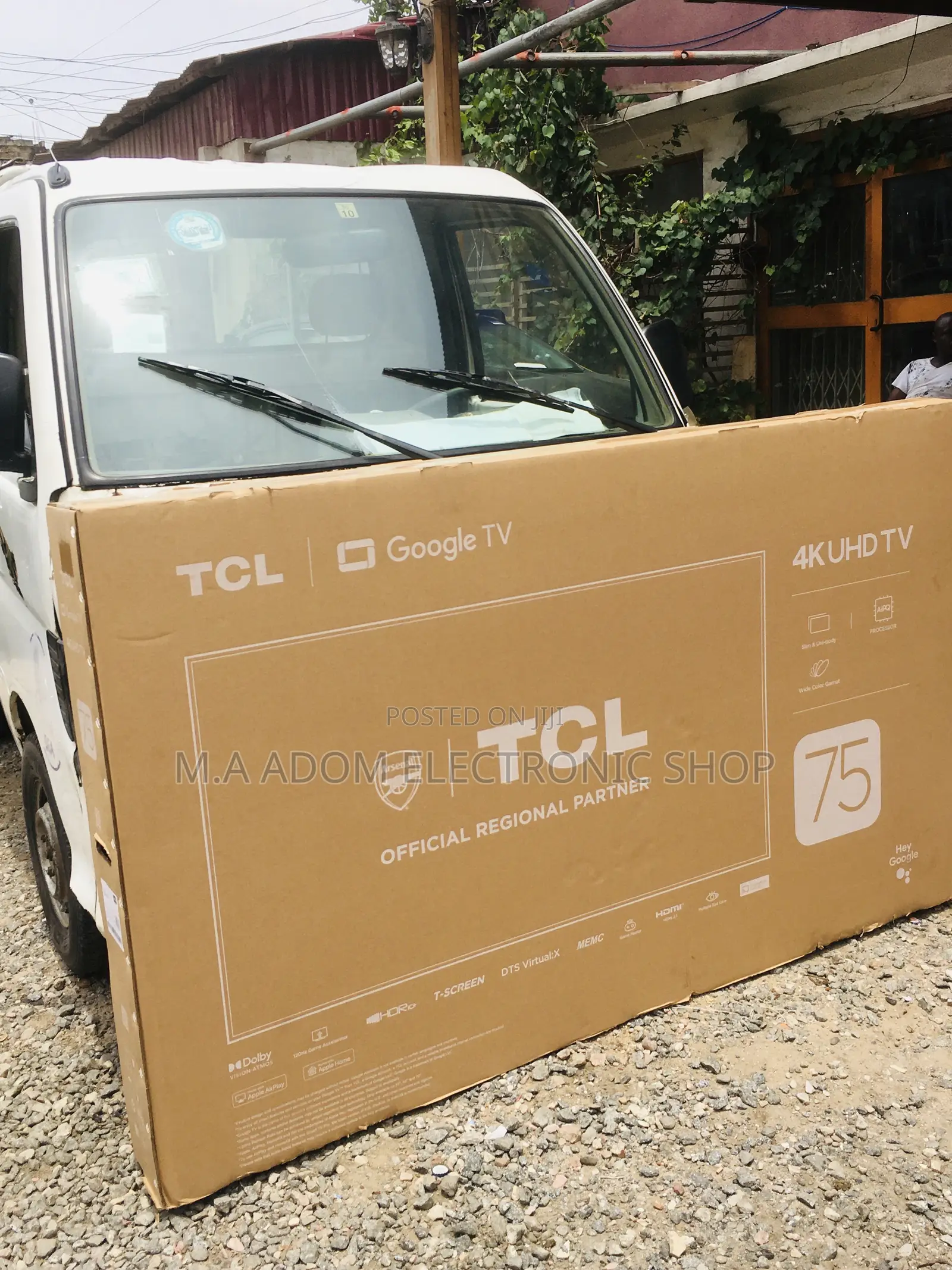 120 Hz Gaming TCL 75” Google Tv