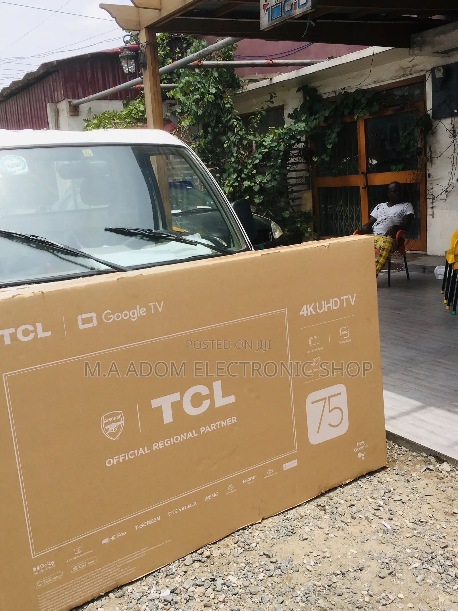 120 Hz Gaming TCL 75” Google Tv
