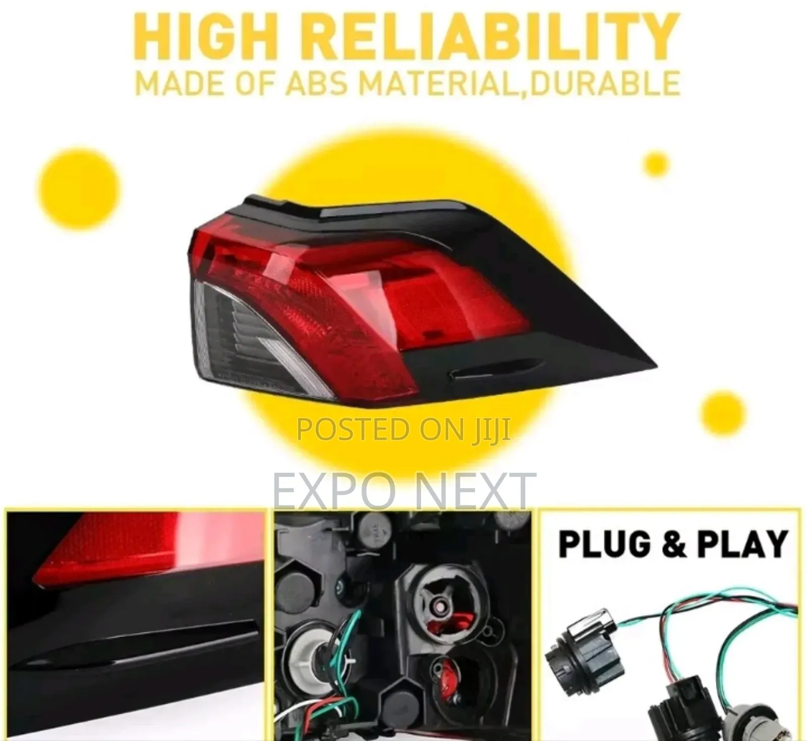Toyota Rav4 Tail Light and Booth Light 2016-2020