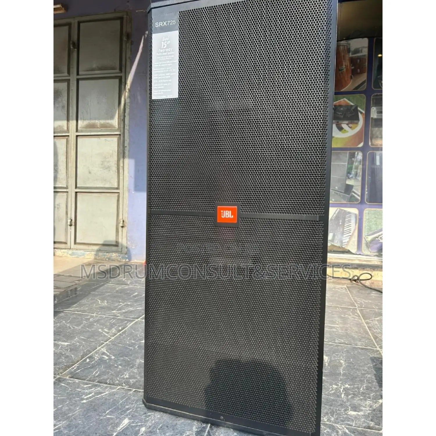 JBL Full Range Speakers.
