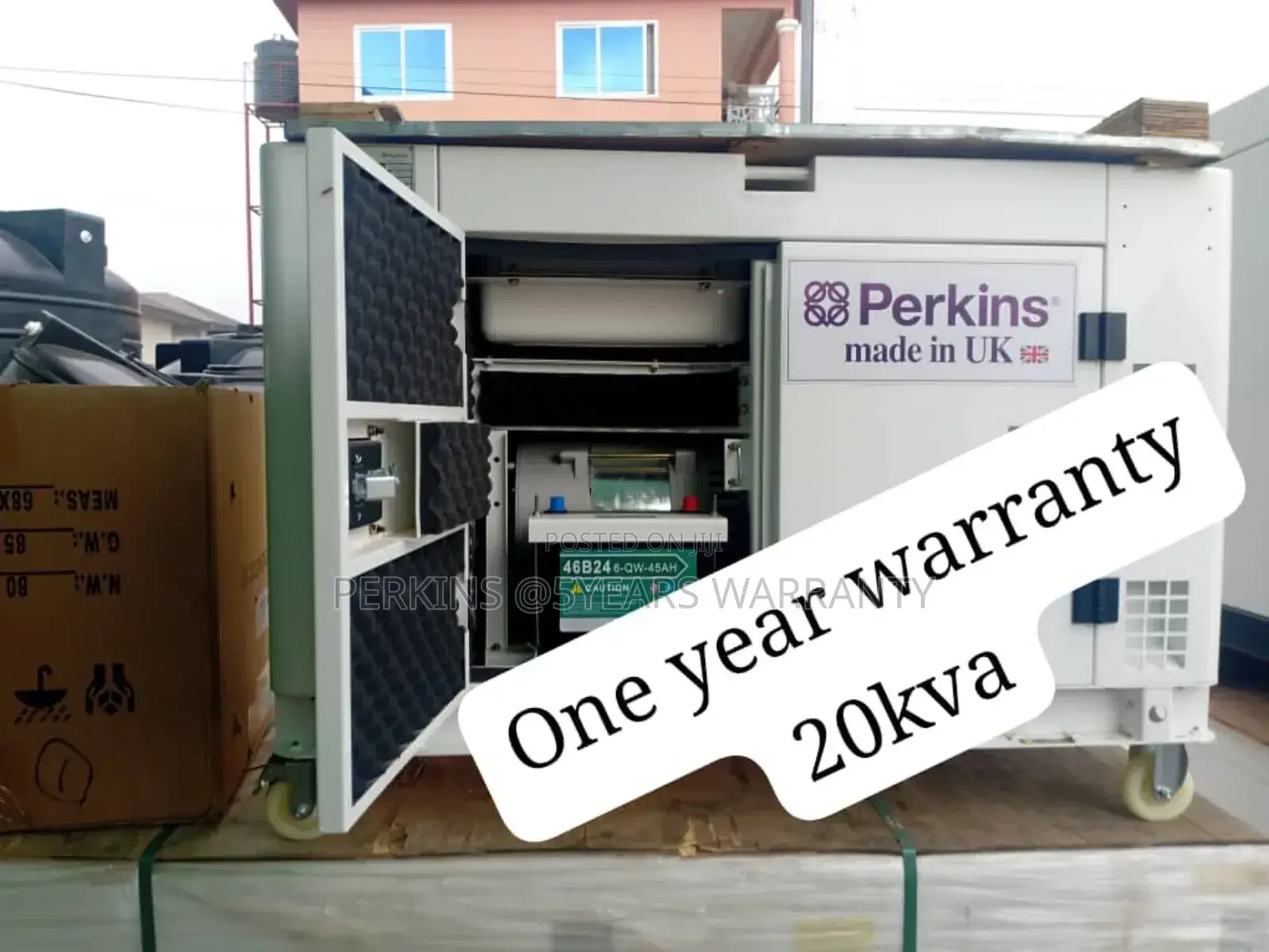 First Choice 20kva Perkins Silent Diesel Generator Uk Model