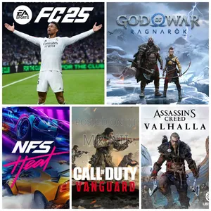 Photo - Fc 25 + Gow + Cod + Ac Valhalla + NFS Heat (Ps4/Ps5)