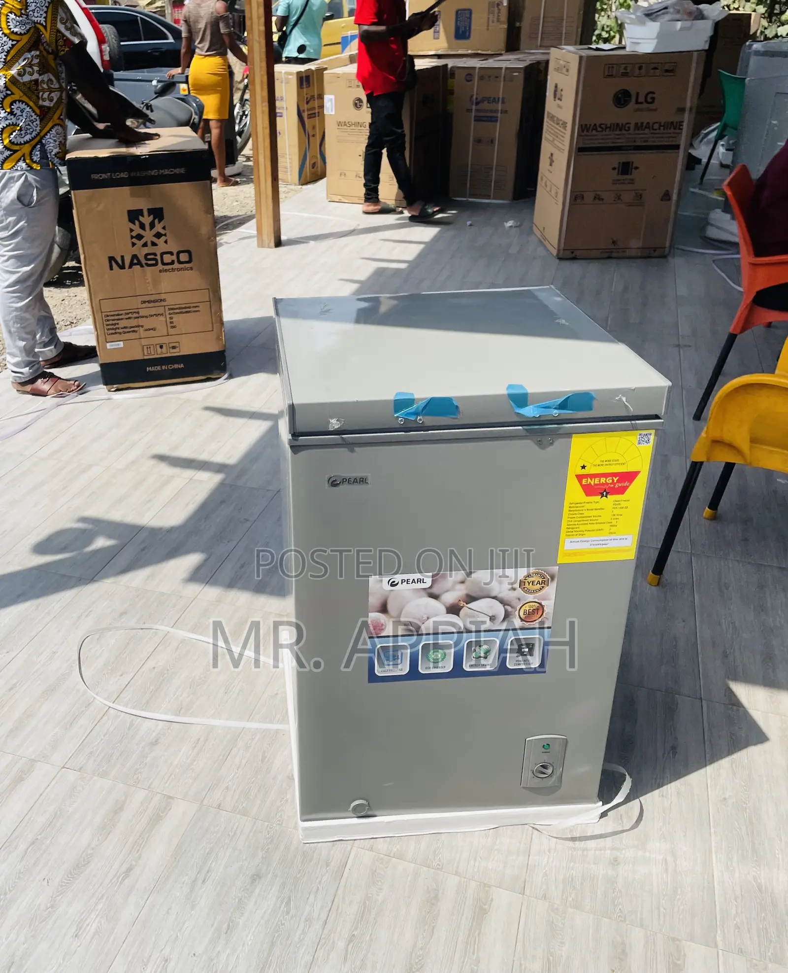 Buy Premium Pearl 100ltrs Electric Chest Freezer(Gray).