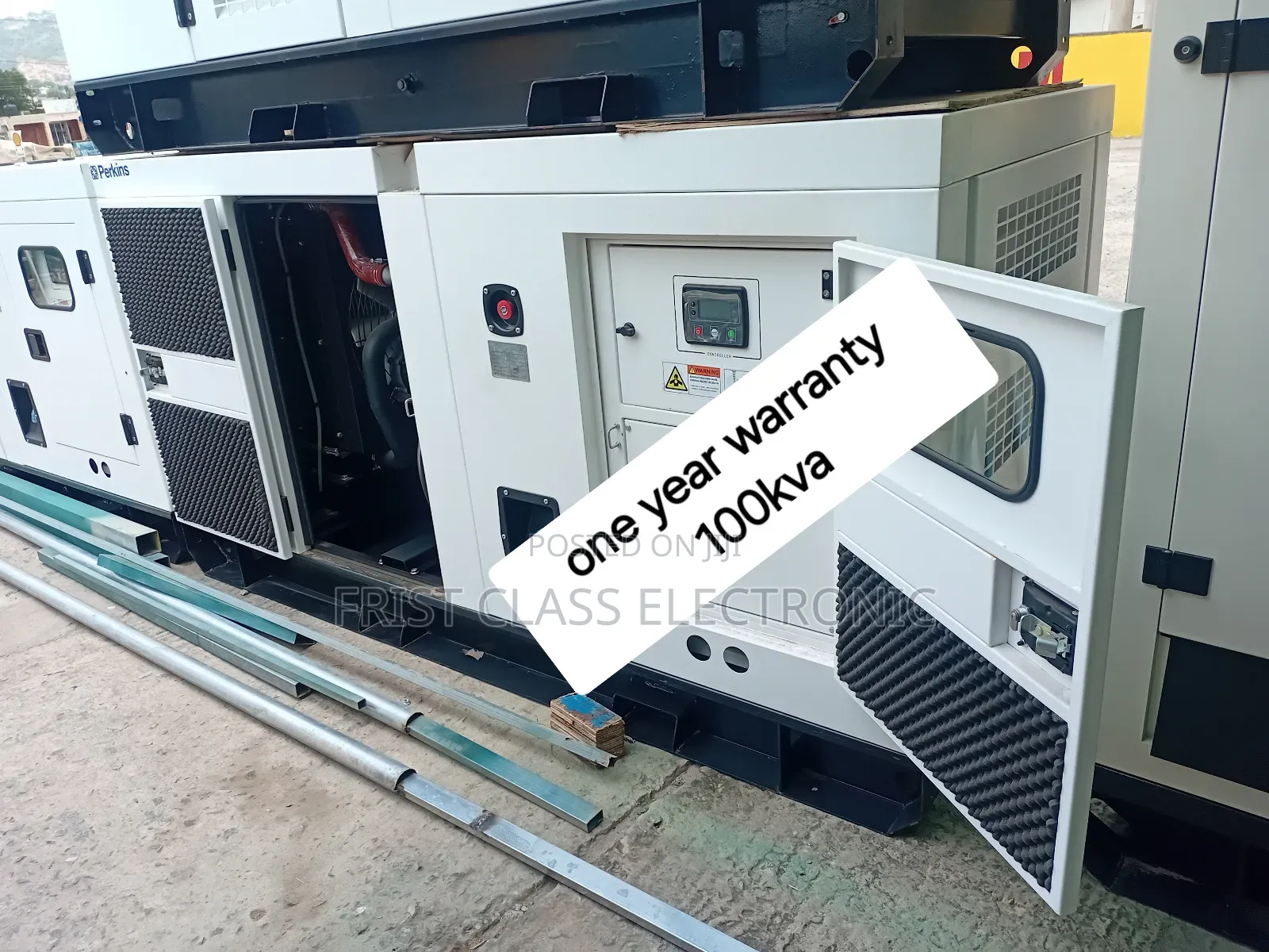 Reliable and Durable 100kva Silent Diesel Powered Generator