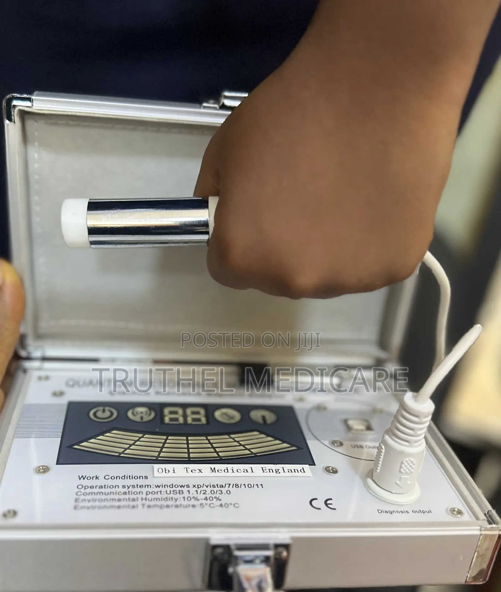 Quantum Resonance Magnetic Analyser