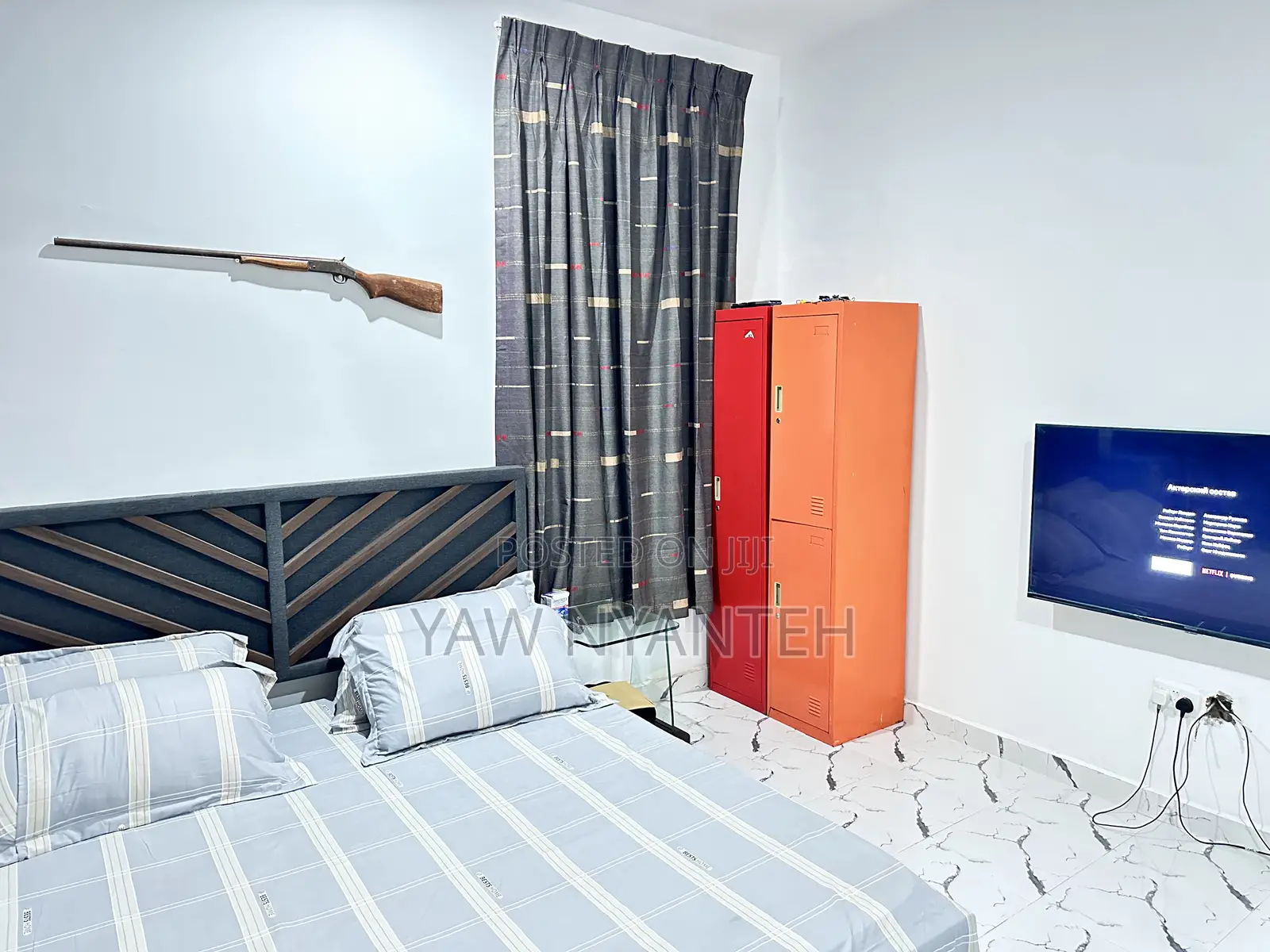 Furnished 1bdrm Apartment in La Nyanteh Apartment, East Legon for rent