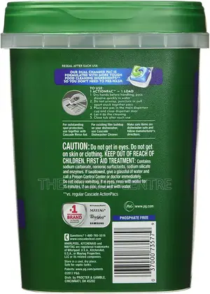 Cascade Complete Dishwasher Detergent Actionpacs, 90 Count