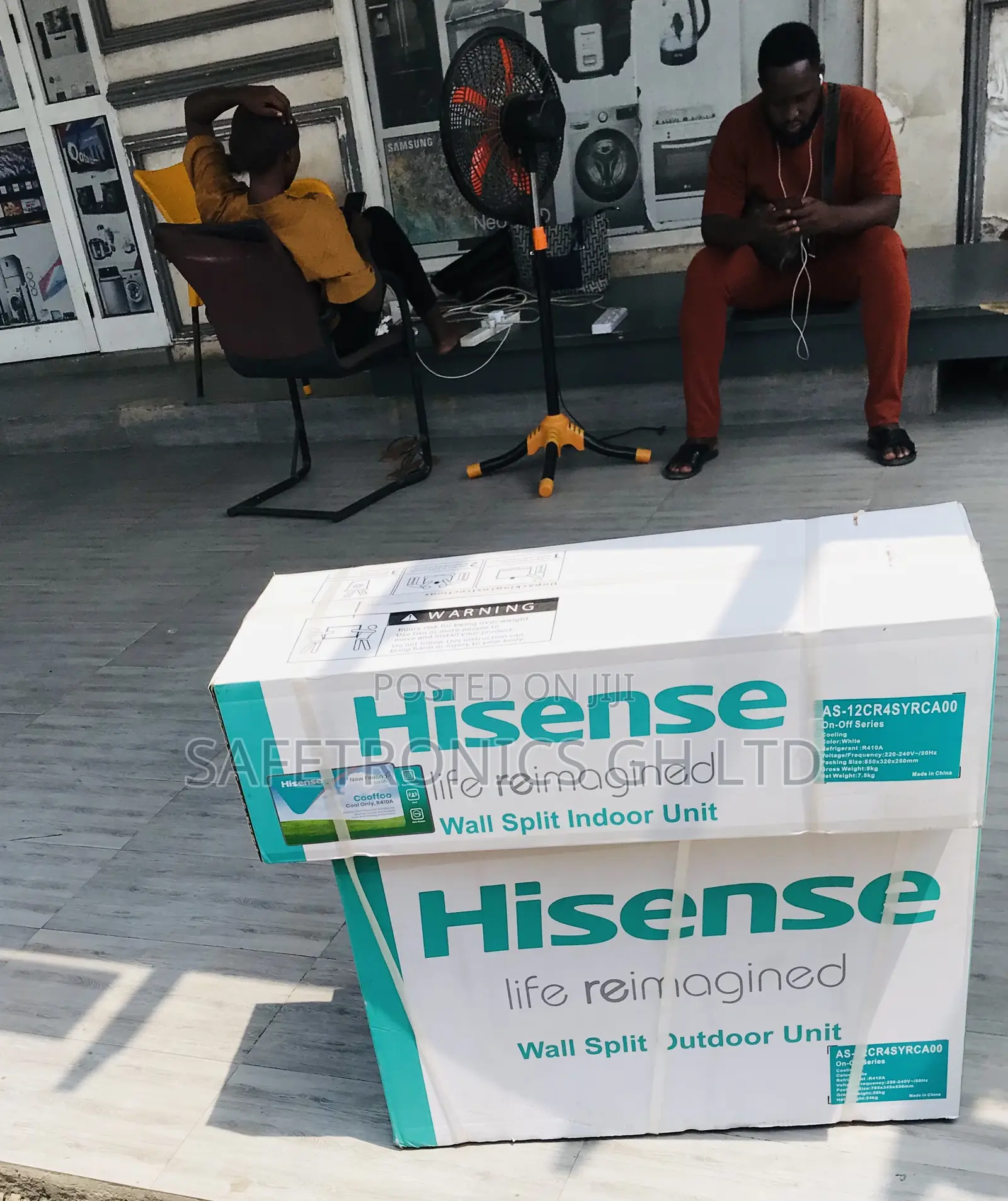 Choose Eco Friendly 2.0 Hp Split R410a Hisense White Ac