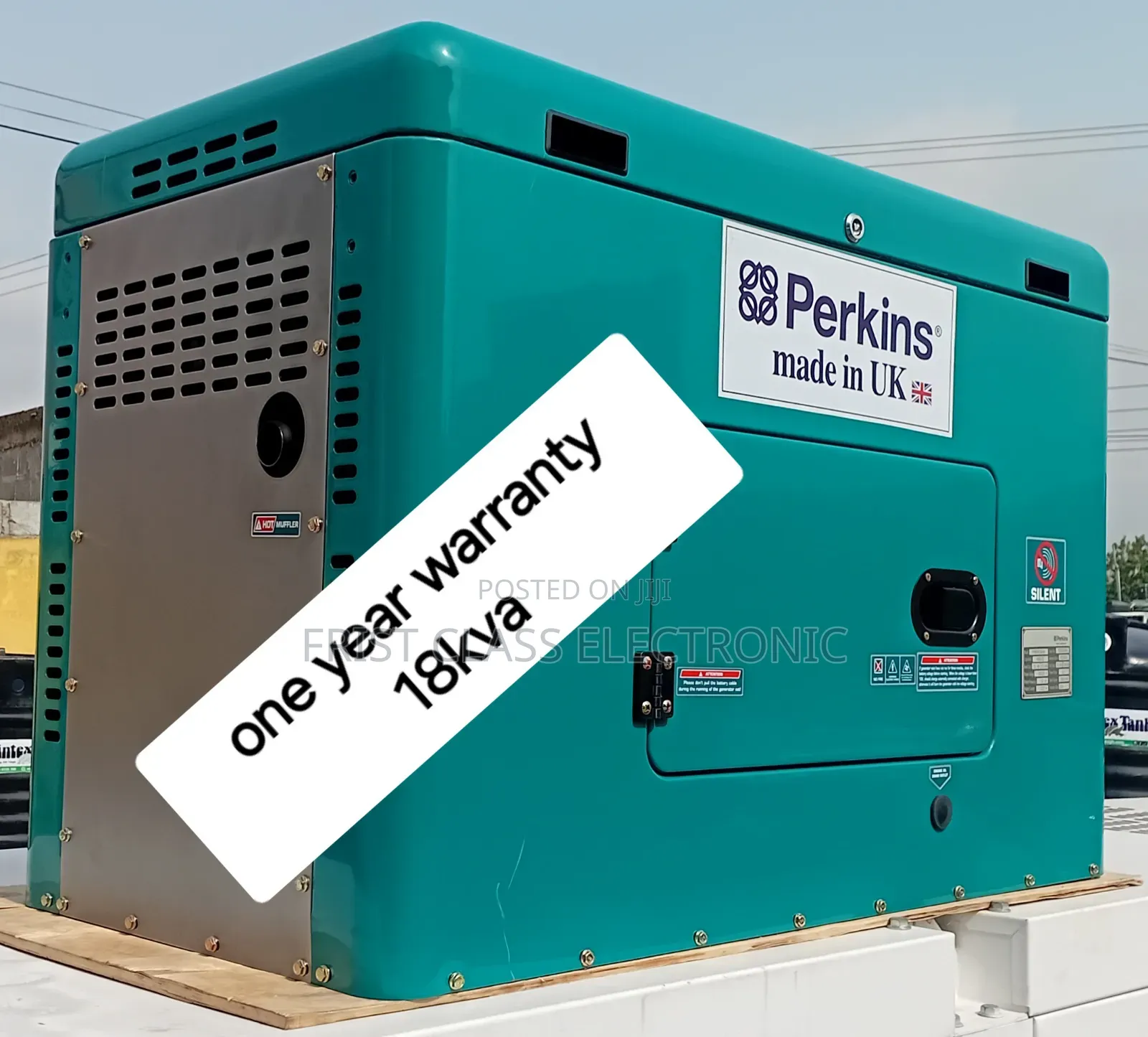 Standby Power Supply 18kva Silent Diesel Genset