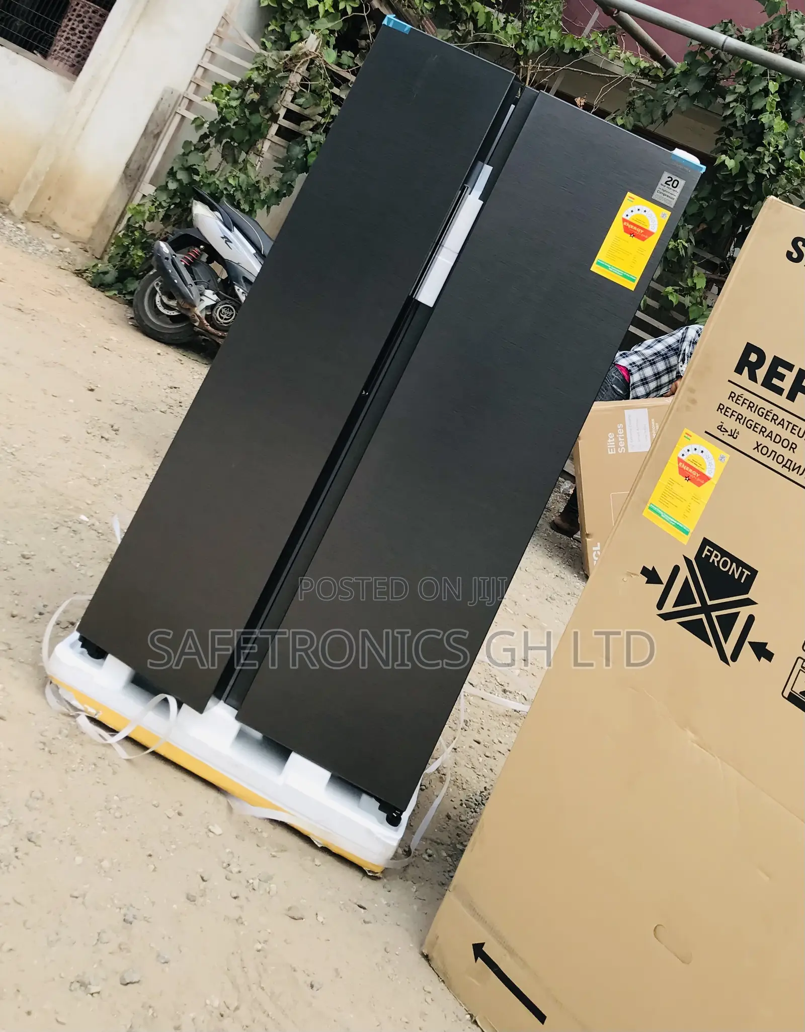 Eco Cooler Sidebyside Samsung 583 Liters Doubledoor Fridge