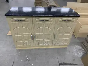 Kitchen Cabinets With 3 Drawers and Storage
