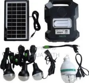 Solar Light With Bulbs,Radio, Mp3,Bluetooth Ad Charge Phone