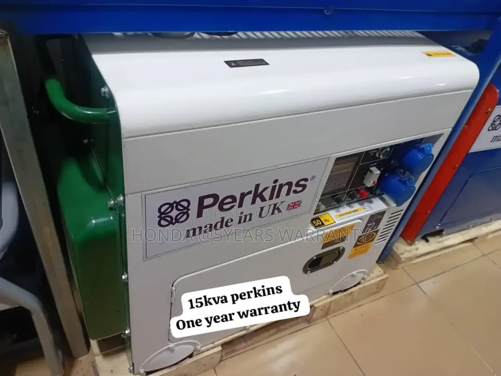Real Perkins Generator 16500watt 15kva