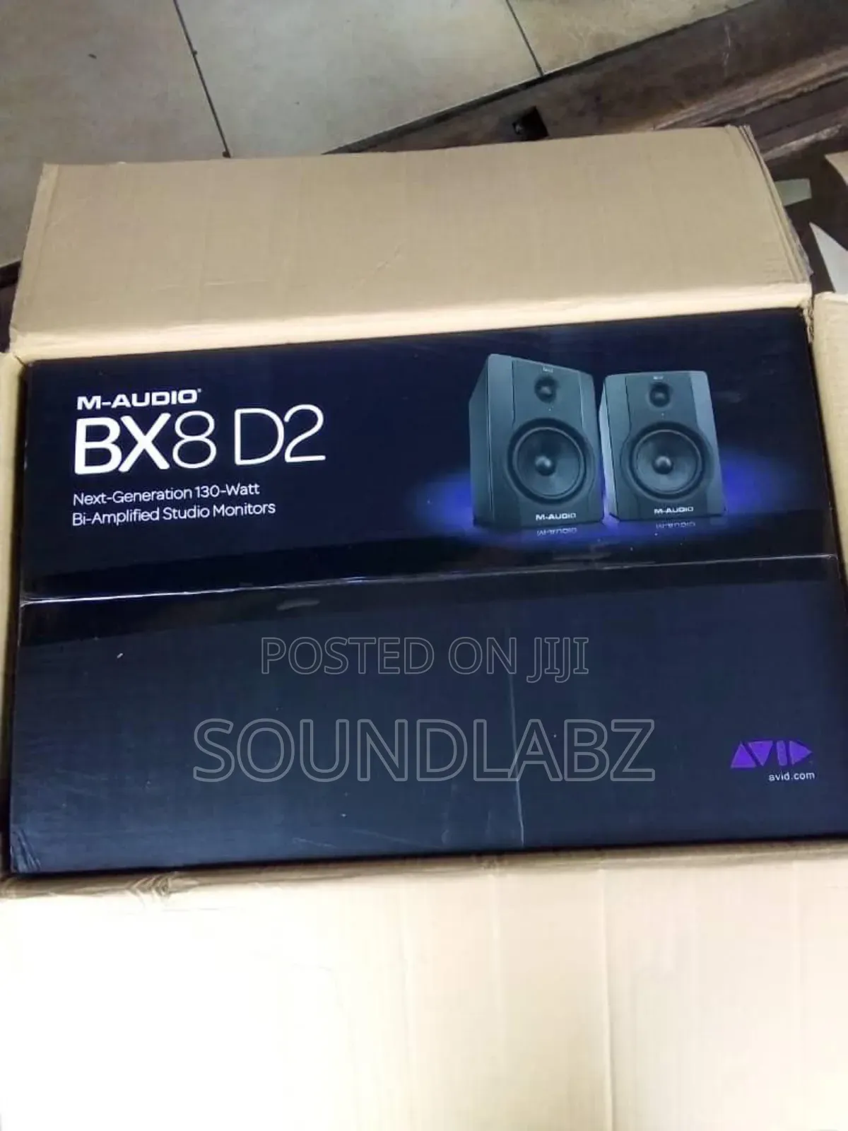 M-audio Bx8 D2 Studio Monitors