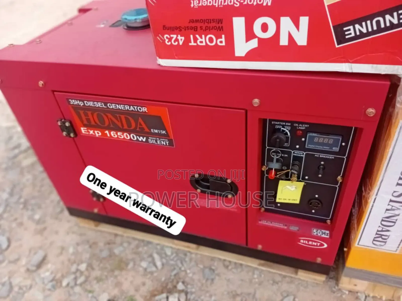 Enhance Safety 16500watts Diesel Silent Generator 15kva