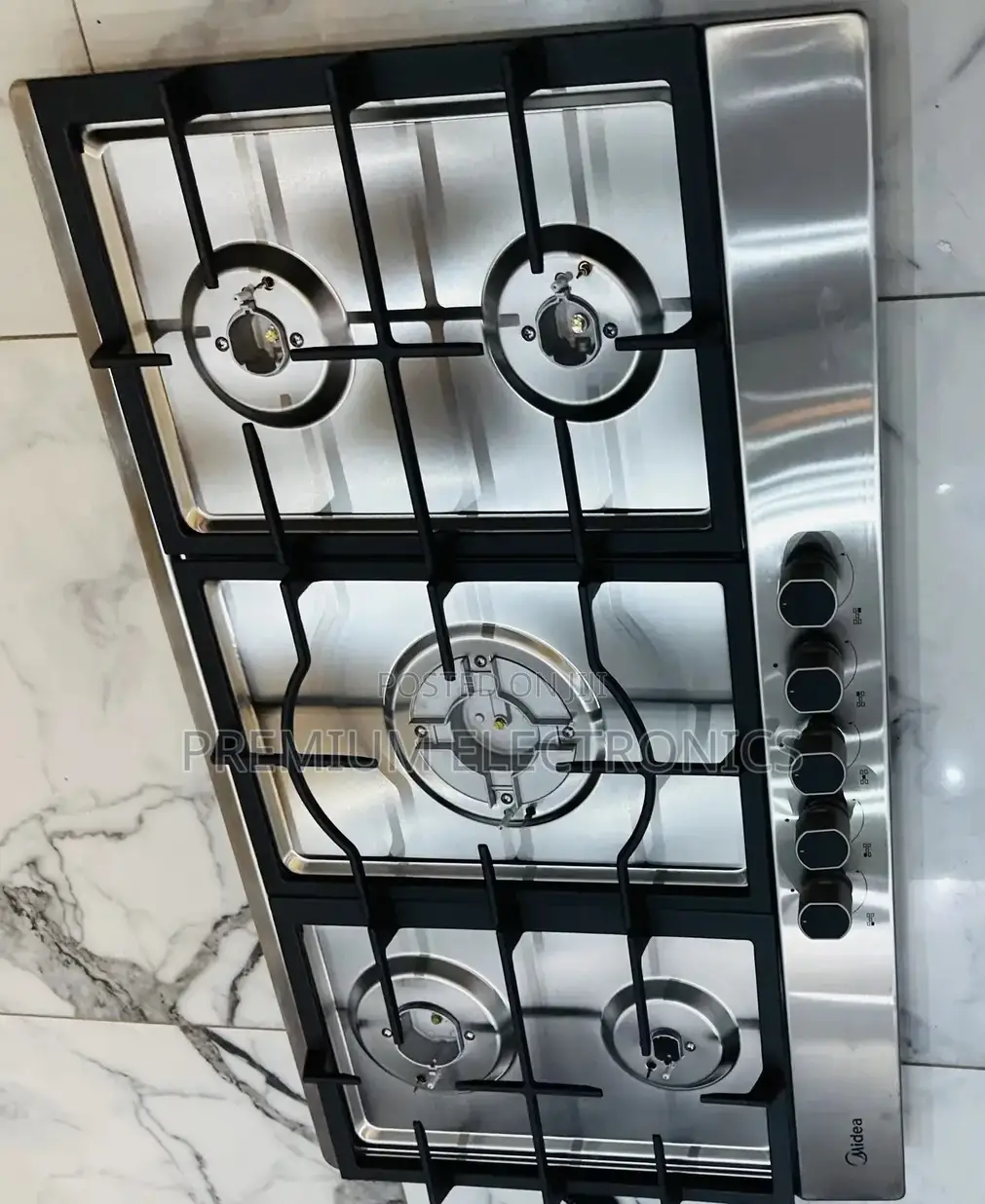 Stainless Steel Built-in 90cm Auto Ignition 5 Burner Gas