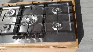 Robust Stainless Steel 5 Burner Built-in 90cm Midea Gas Hob