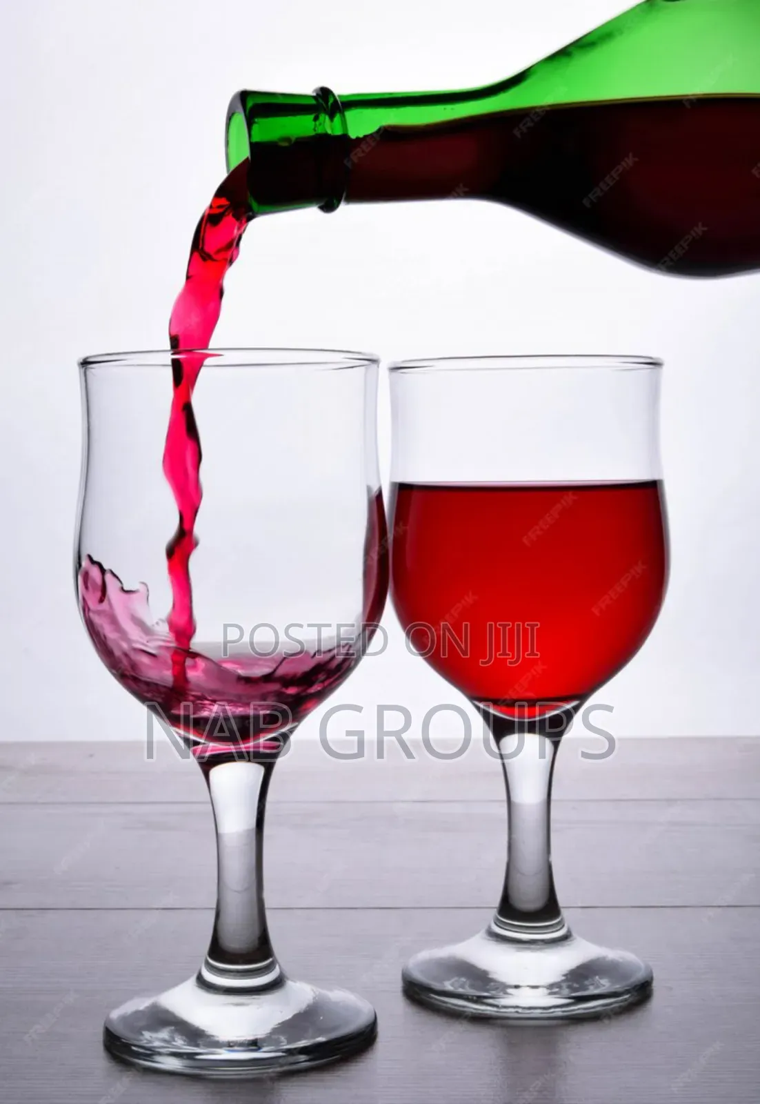 3pcs Tulip Glass