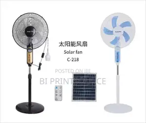 Solar Chargeable Fans