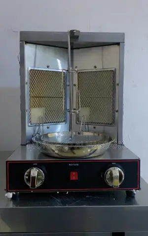 2 Burner Shawarma Machine