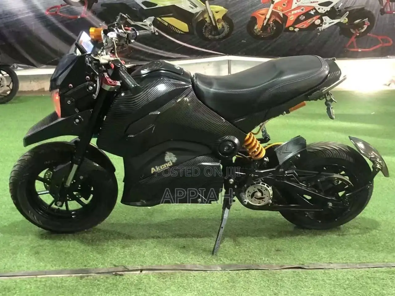 New Motorcycle 2024 Black
