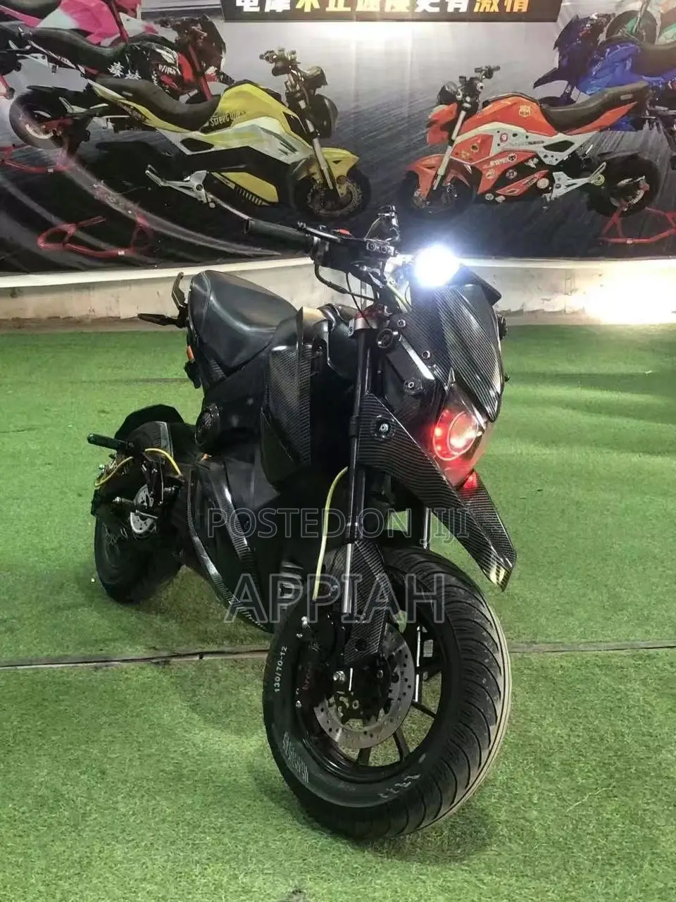 New Motorcycle 2024 Black