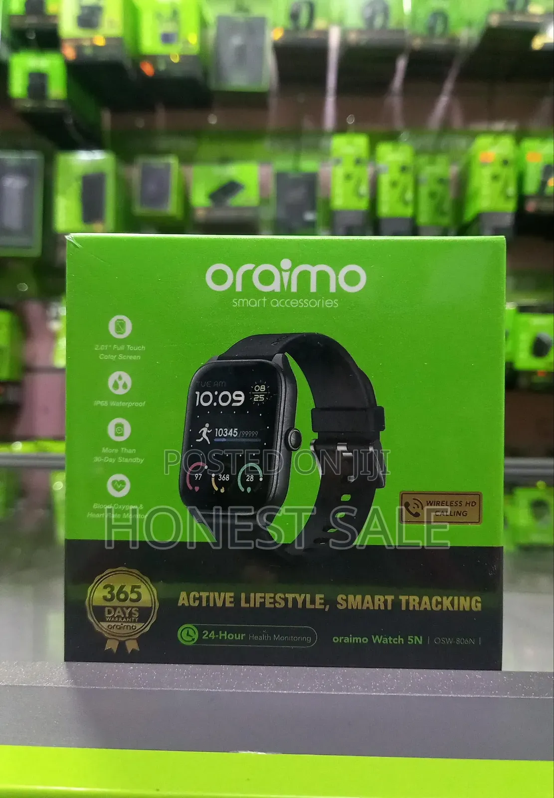 Oraimo Watch 5n 2.01'' TFT Ip68 Smart Watch