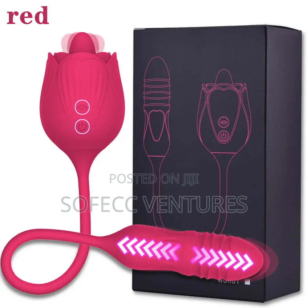 Double Head Licking and Sucking Vibrator