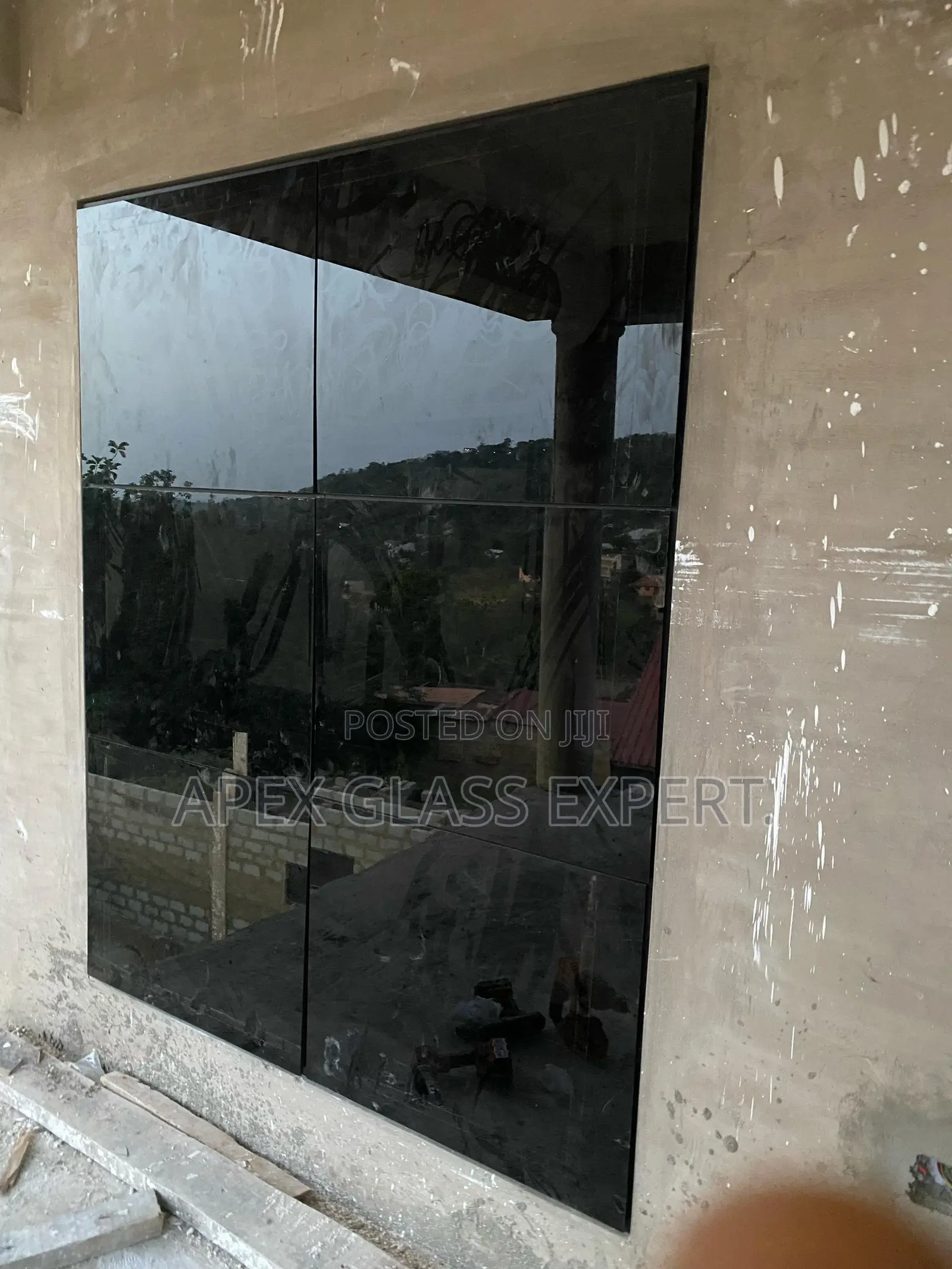 Mini Curtainwall Fabricated Install by Apexglassexpertteam