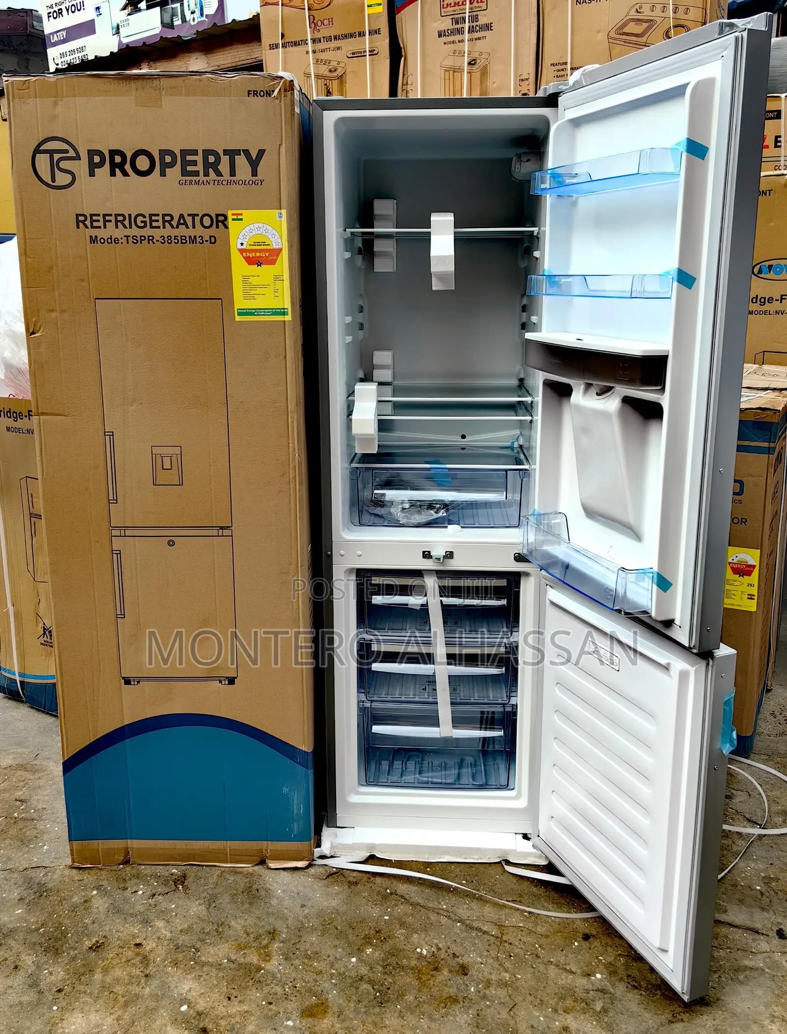 Property 251liters Fridge With Dispenser