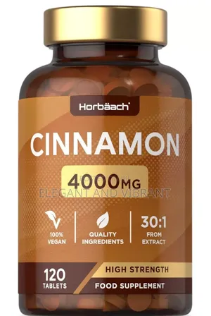 Cinnamon 4000mg Tablets | High Strength Blood Sugar Metabol