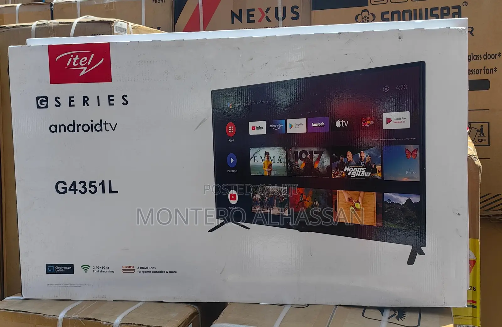 Itel 43 Inches Smart Tv